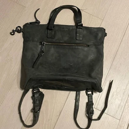 Joy Gryson Bags | Joy Gryson Convertible Purse-Backpack | Color: Black/Gray | Size: Os | Taraamaris's Closet