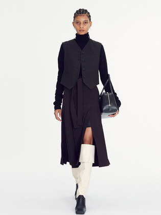 Bianca Pleated Dress