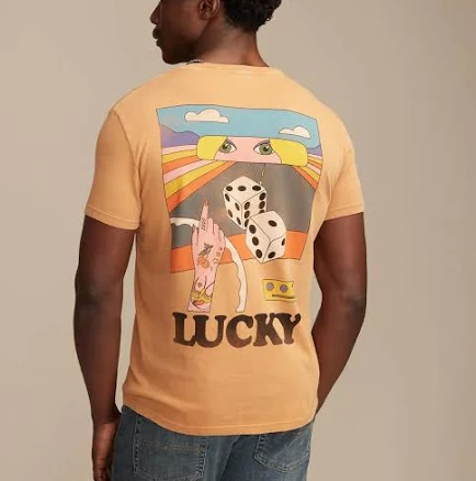 Lucky Brand Men's Pop Art Graphic T-Shirt