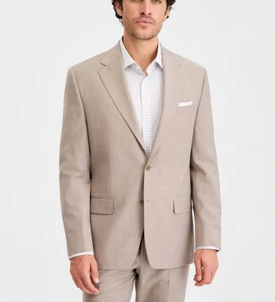 Michael Kors Men's Classic Fit Wool Blend Suit Jacket