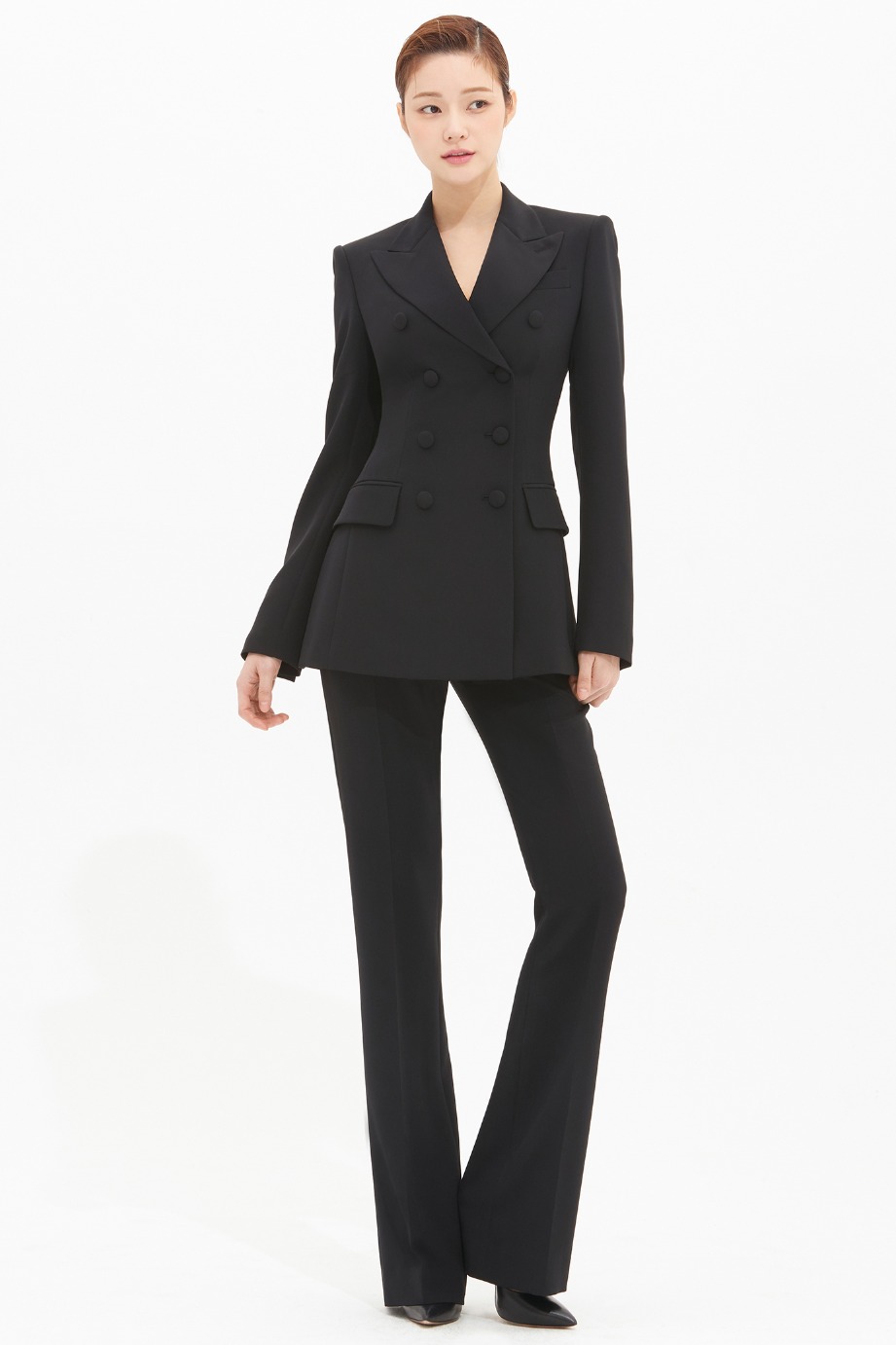 Silk High Waist Pants
