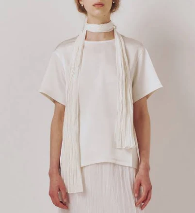 KINDERSALMON Otte Blouse White Shirts & Tops | ETA Seoul 2 (M)