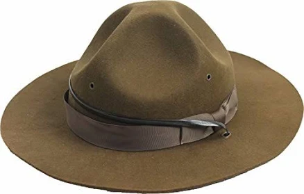 Army Instructor Campaign Wool Felt Hat