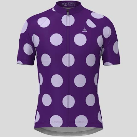 Classic Polka Dots Men's Cycling Jersey