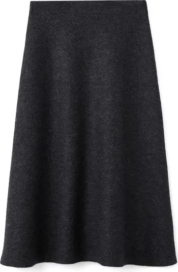 Penny Bag Cut Midi Skirt