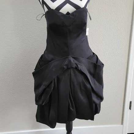ALEXANDER MCQUEEN strapless runway dress 42 IT