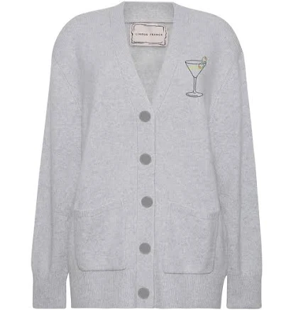 Hand Embroidered Sustainable Wool Cardigan