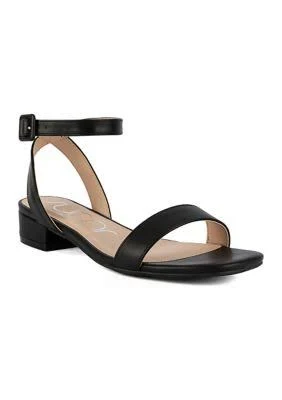 Sugar, sugar Women's Umpire Ankle Strap Block Heel Sandals