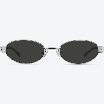 Gentle Monster Cali 02 Oval Metal Sunglasses