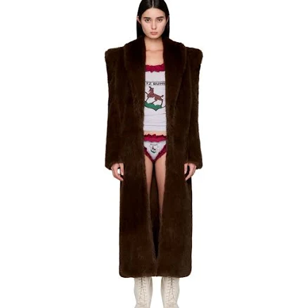 Laura Andraschko St. Anton Faux-Fur Coat