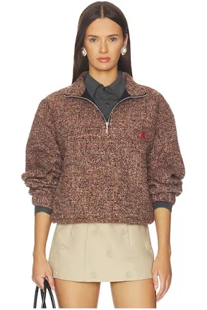 Shushu/Tong Stand Neck Pullover Top