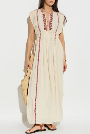 Marant Etoile 'Liviane' Dress, Women's, Cream | Vitkac