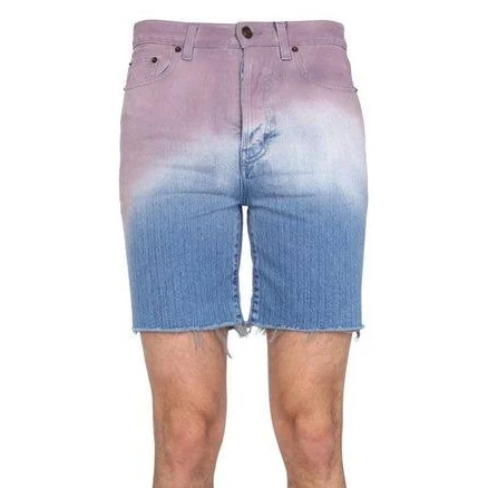 Saint Laurent Men's Degrade Denim Shorts