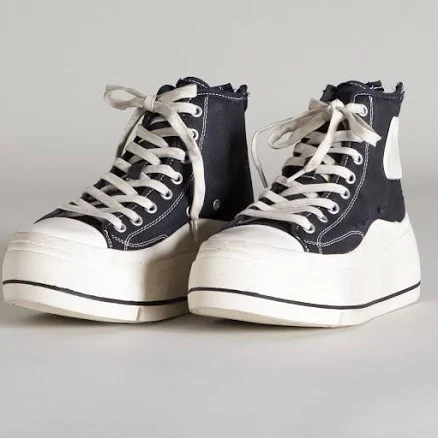 R13 Men's Kurt High-Top Canvas Sneakers
