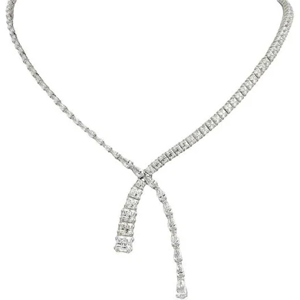 Swarovski Matrix Y Necklace