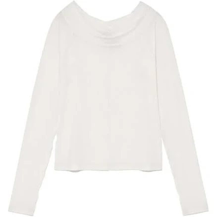 MATIN KIM WIDE NECK RAGLAN LONG SLEEVE