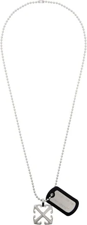 Off-White Co. Virgil Abloh Arrow Ziptie Necklace