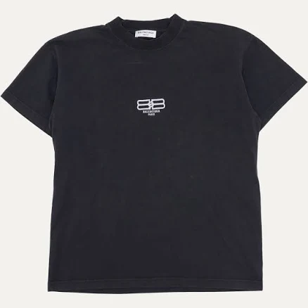 Balenciaga Men's BB Paris Icon T-Shirt