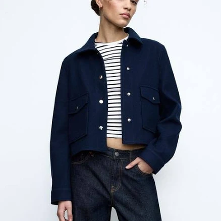Stradivarius Soft Short Jacket