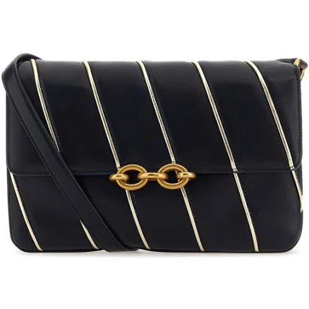Saint Laurent TWO-TONE LEATHER LE MAILLON SHOULDER BAG