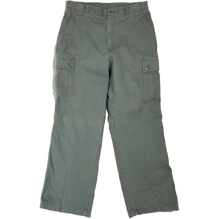 Colours Alexander Julian Cargo Pants Men's 34x30 Khaki Green Loose