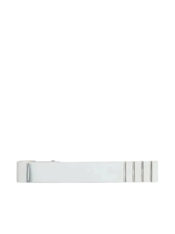 4-Bar Silver Long Tie Bar