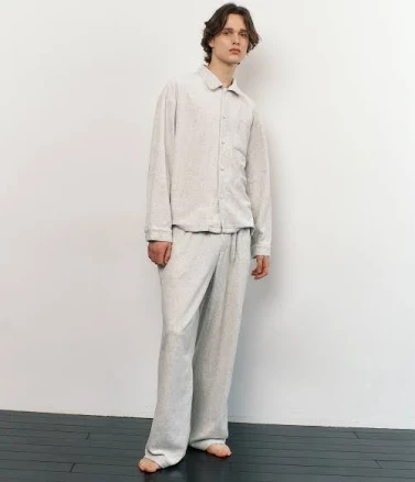 ATEMPO VELOUR PAJAMA COUPLE SET_melange