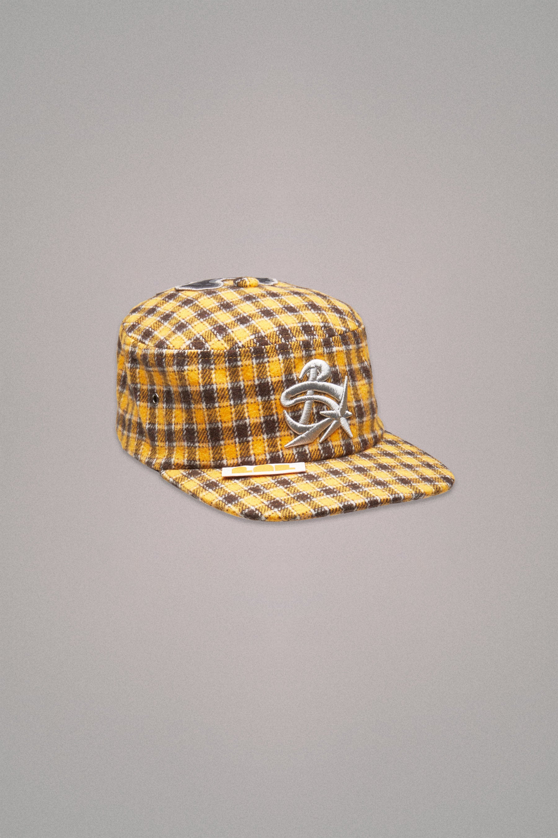 Square Hat // Yellow