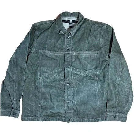 Vintage Girbaud Marithe Francois Jean Jacket Mens Xxl Green Denim