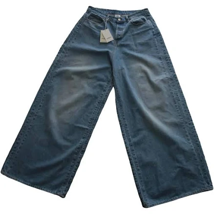 Vetements Blue Denim Big Shape Jeans Size 33 US
