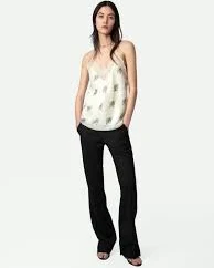 Zadig & Voltaire Women's Christy Floral Sequin Camisole