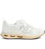 Man Valentino low top VLogo Easyjog sneakers in calfskin and fabric