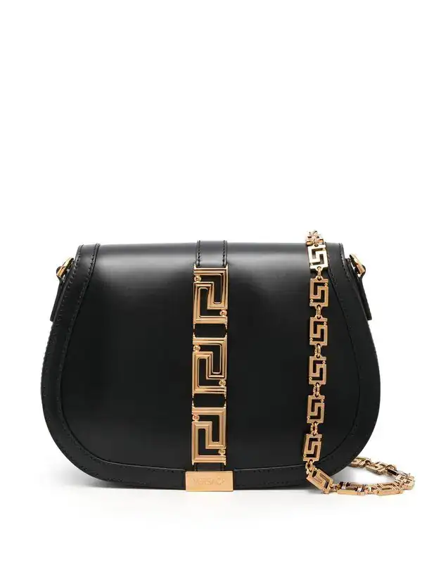 Large Greca Goddess Shoulder Bag