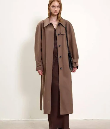 BLOSSOM H Concept Delf Raglan Long Coat