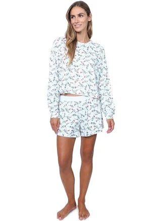 Cloud Dancer Long Sleeve Boxer Set