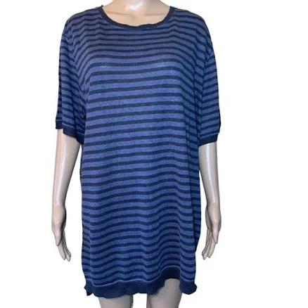 Remi Relief Men's Striped Linen T-Shirt