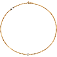 FOPE Eka Diamond Charm Necklace