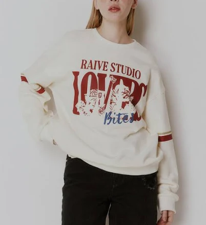 Raive Lovers Graphic Sweatshirt