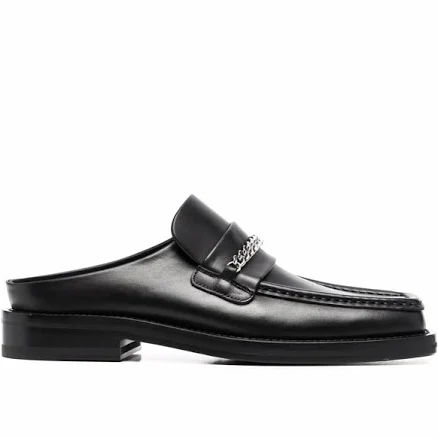 Martine Rose Chain-embellished Slip-on Loafers