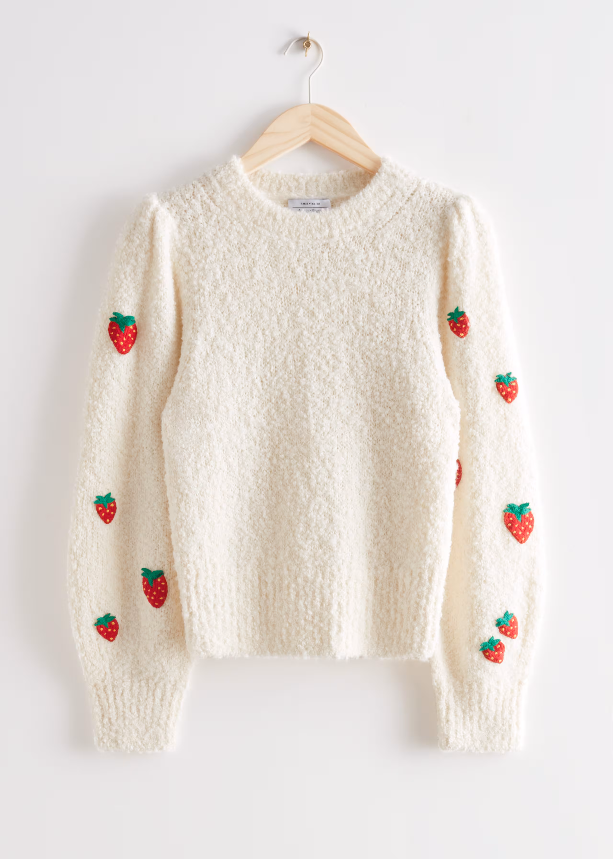 Playful Embroidery Knit Sweater