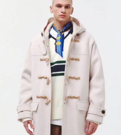 Mainbooth Oversized Wool Duffle Coat