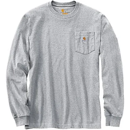 Carhartt Men's Long Sleeve Workwear Pocket T Shirt