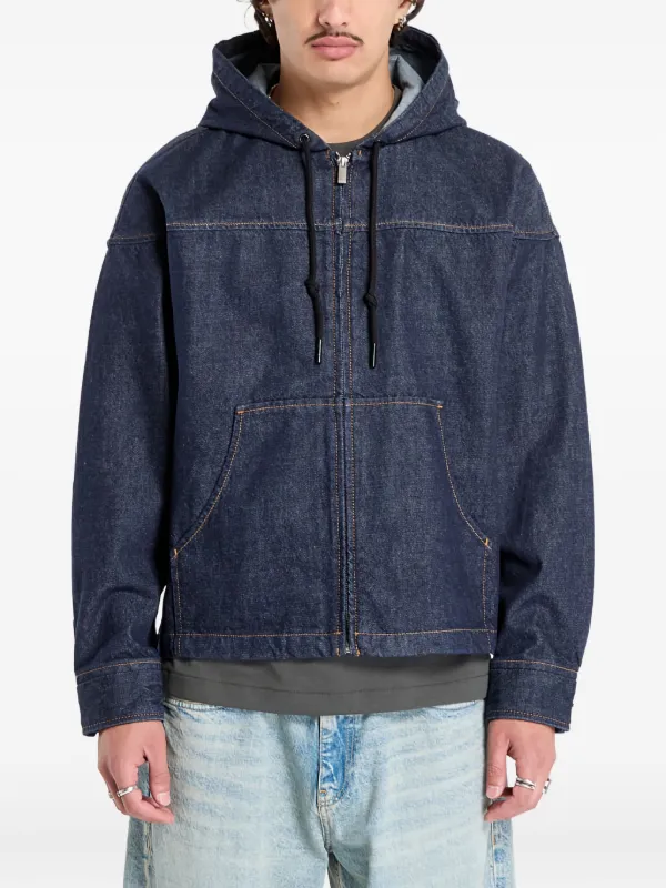 Hooded Denim Jacket
