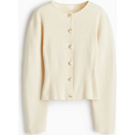 H&M Women's Rib-knit Cardigan