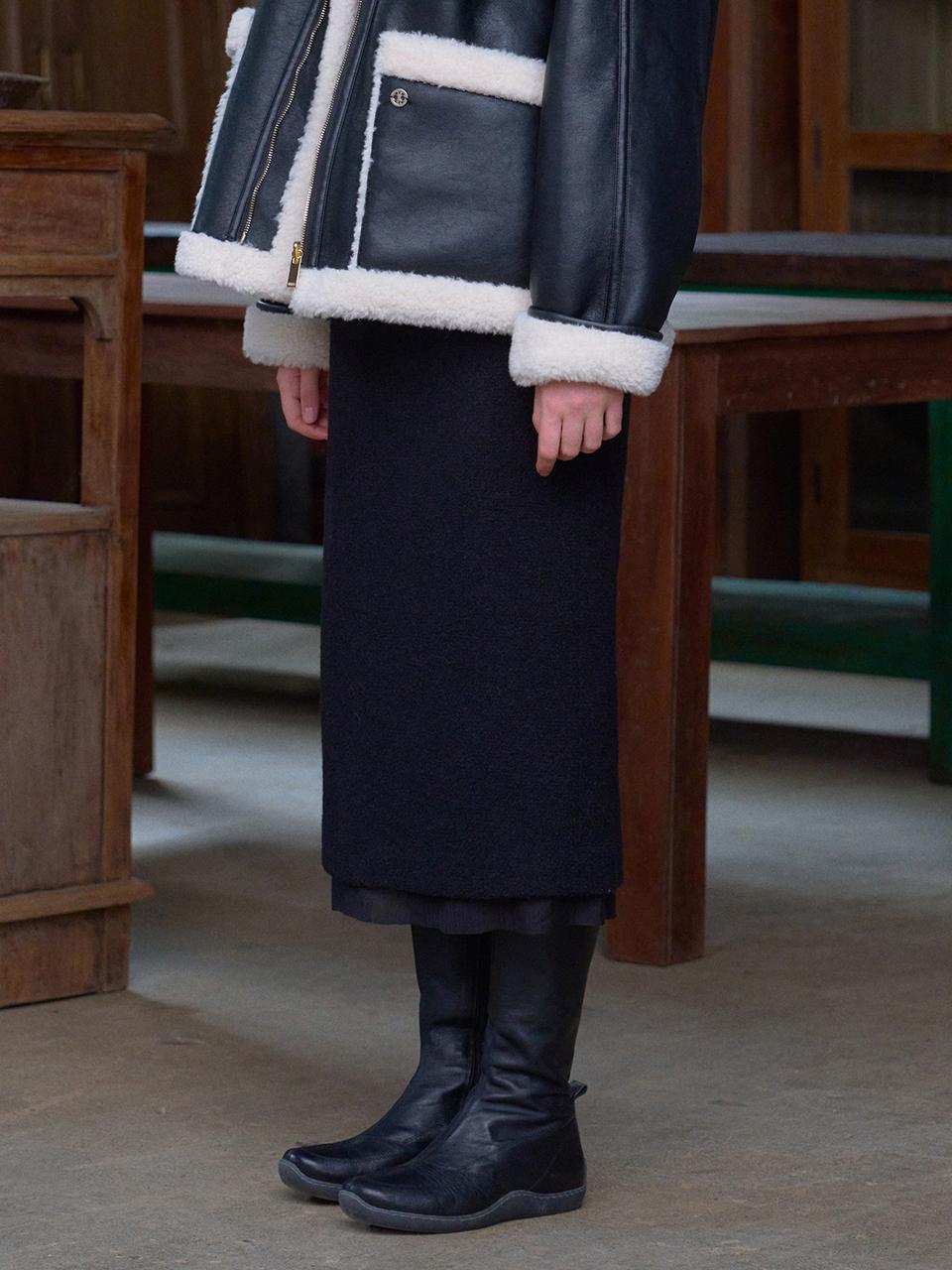 Della Tweed Pencil Skirt