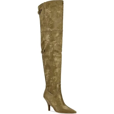 Azalea Wang Women's Backer OvertheKnee Stiletto Boots