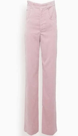 Isabel Marant Milorsy Corduroy Velvet Flare Pants