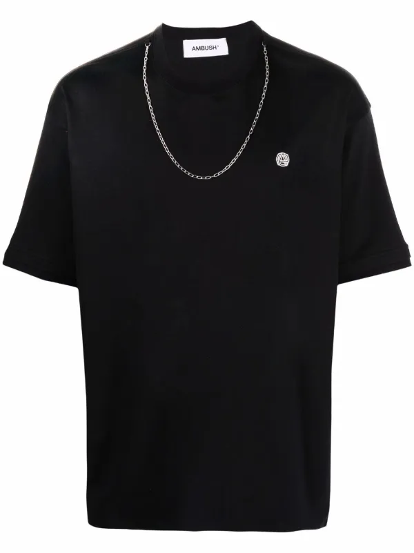 Chain-link Collar T-shirt