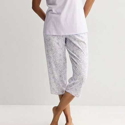 Croft & Barrow Women's Capri Pajama Set