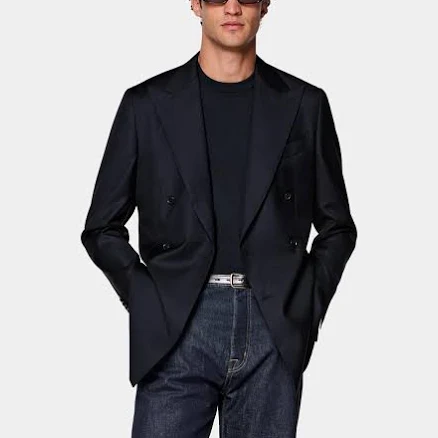 Suitsupply Men's Tailored Fit 4-Ply Wool Suit Jacket